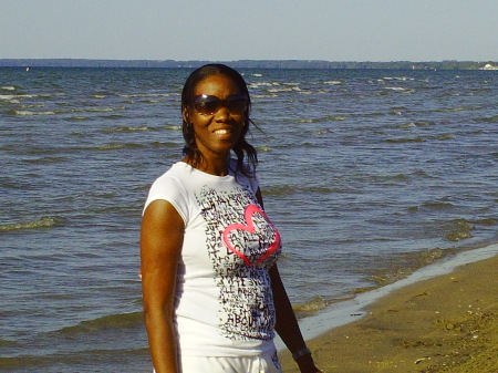 Me at Wassagga Beach