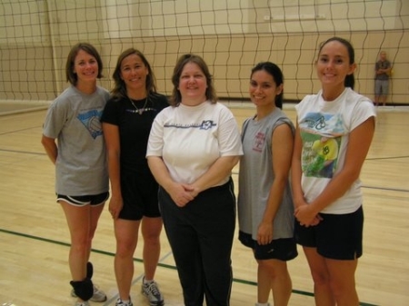 My girl's volleyball team November 2009