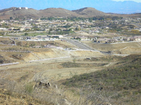 View of part of the Gavilan Hills Subdivision