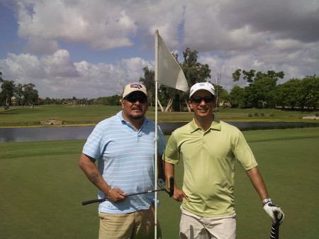 lee trevino meets tiger woo!!!!!!