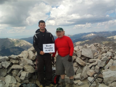 2008 Mt Princeton, Colorado - Rickey & Rickey