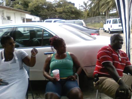 MZ FRUITY,DARLENE,JERRY AT THE (FISH FRY)