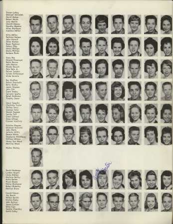 Quartz Hill Nomad Yearbook, 1960-1961