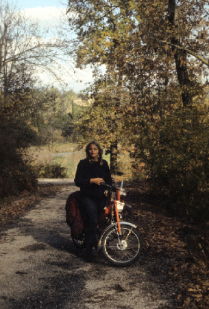 1973: Craig the Motorcycle Mama in Greece