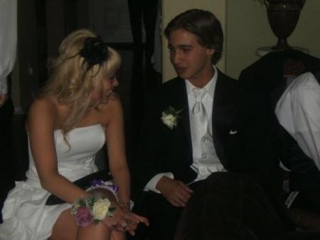 Kayla and Nathan at 2009 Prom