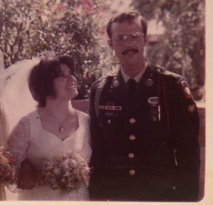 Wedding Day Aug 1974  Jane Hulce