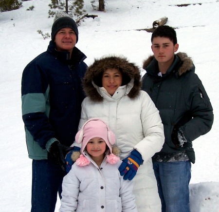 Family in Lake Tahoe
