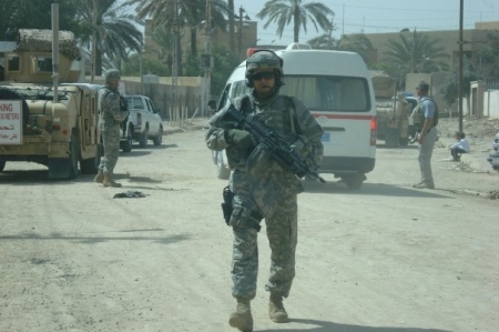 Juan Guzman en Iraq.