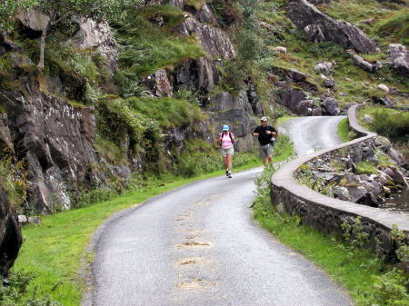 Hiking the Dunloe Gap