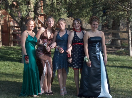 Katie at Prom-She's on the right