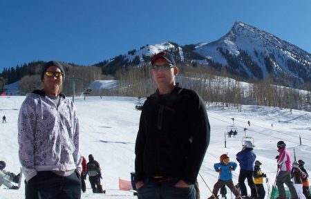 Rita's sons at Crested Butte Xmas 2009