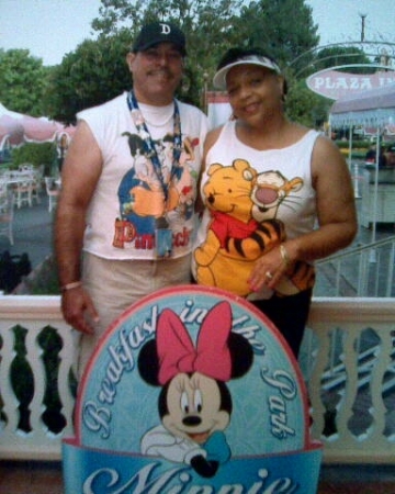 George & Marva at Disneyland '09