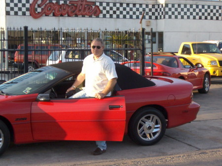 1995 Camaro Z28 Red Convertible