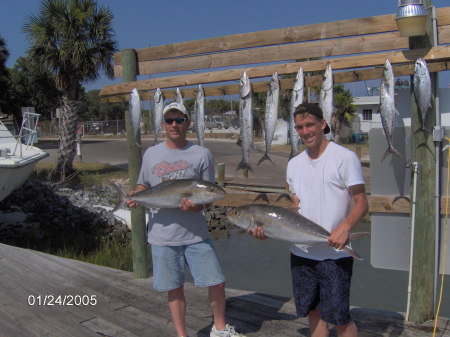 Son and I Fishing Daytona