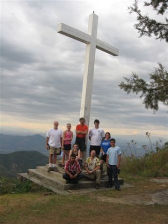 The top of the mountain over Berlin El Salvado