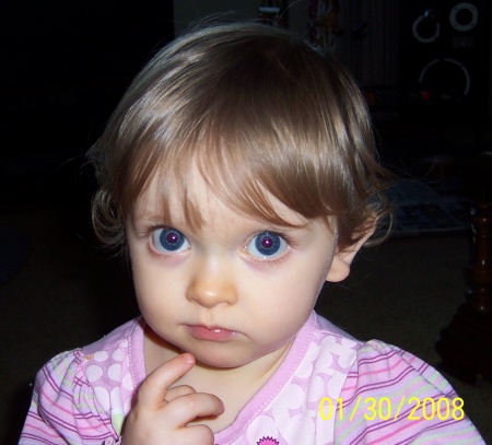 Carina, 1 year (Jan 2008)