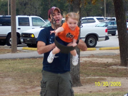 Emily and her daddy, David