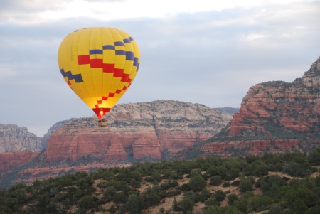 Hot-air ballooning in Sedona, AZ II