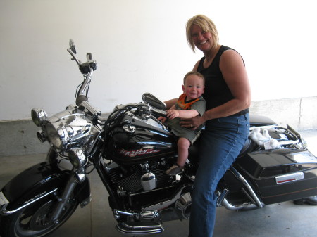My grandson and My roadking!