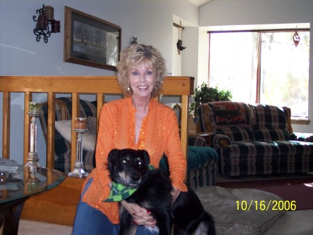 Janice Mezak & dog Murphy