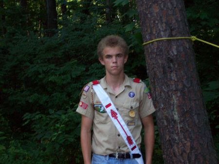 Robert ( 14yrs old) olmost an Eagle scout