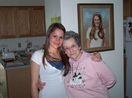My Babygirl with Great Gramma