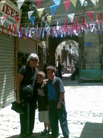 At the Khan el Khalili in Cairo, Egypt