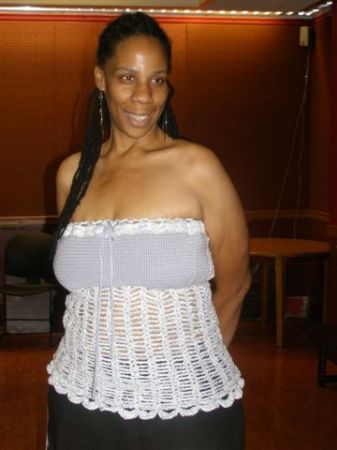 Crocheted top made just for me