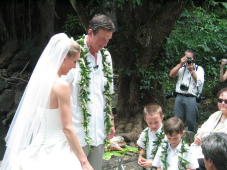 Daughter and Husband at their Wedding