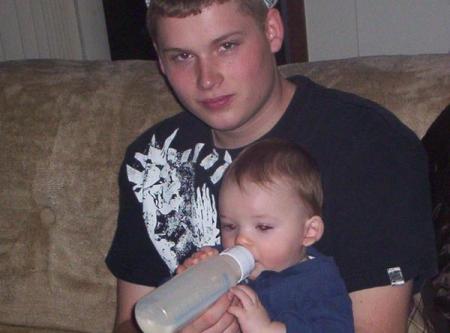 My Son Tommy & Grandson Riley