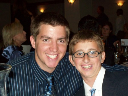 Tyler and his cousin Brett.
