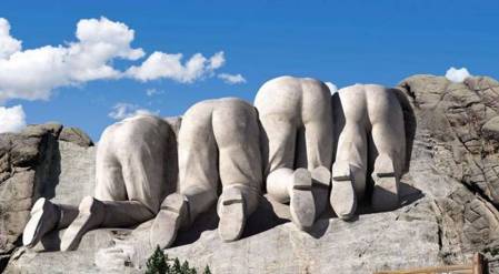 The Other Side of Mt Rushmore