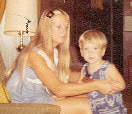 Julie  and son, Jason  1971