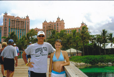 Sara and I in Atlantis