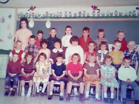Kindergarten Gillespie Elementary 1963 and 1965