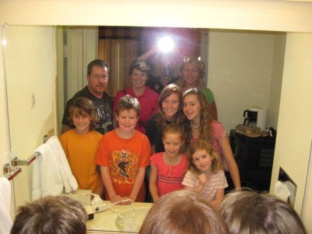 Brother John and My Family in the Mirror