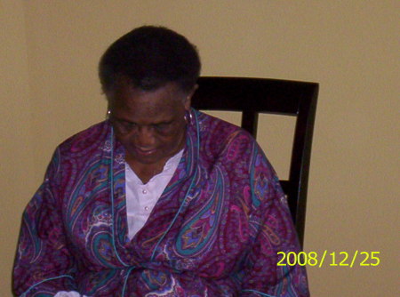 My Grandmom Xmas 08