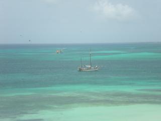 Arubas beautiful blue ocean water   :0)