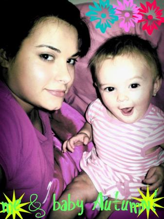 My beautiful daughter and her niece Autumn
