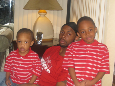 my husband & his two oldest boys