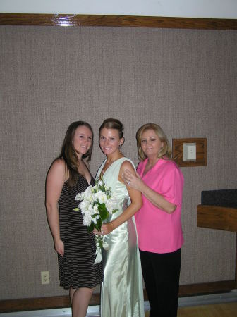 Our freind wedding, my daughter Tera was in th