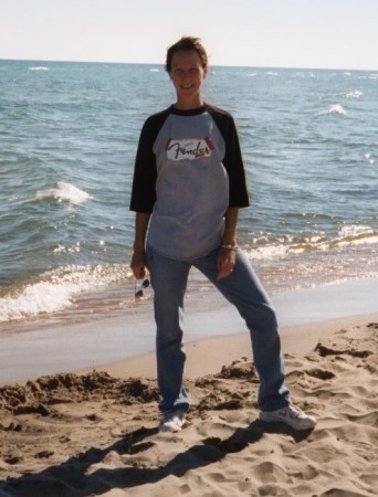 Maryann on Lake Huron