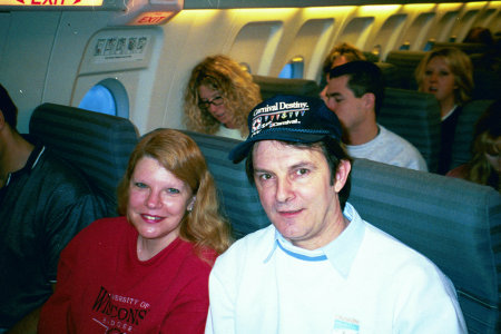 Pam and Mike Flying to Puerto Rico