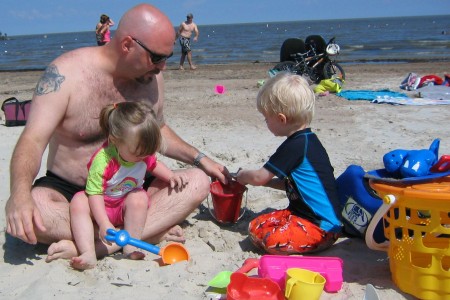 Daddy & Kids Grand Beach 2009