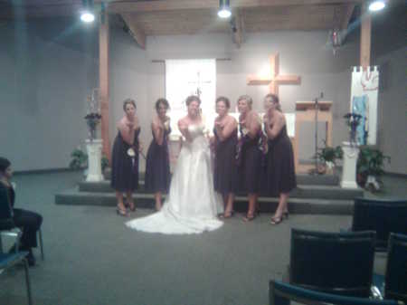 Kellys wedding party