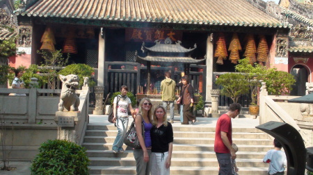 Ellen and Meredith in China