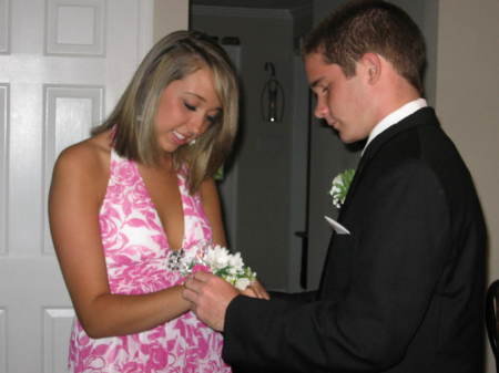 Trevor and Livi -  Sr. prom 5-09