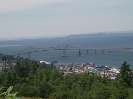 View of Astoria Oregon