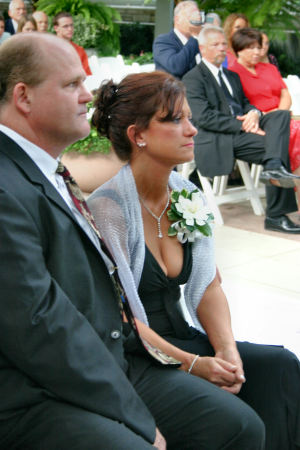 My husband Steve & I at our sons wedding 2005!