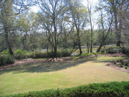Part of Molly's ball field (back yard).